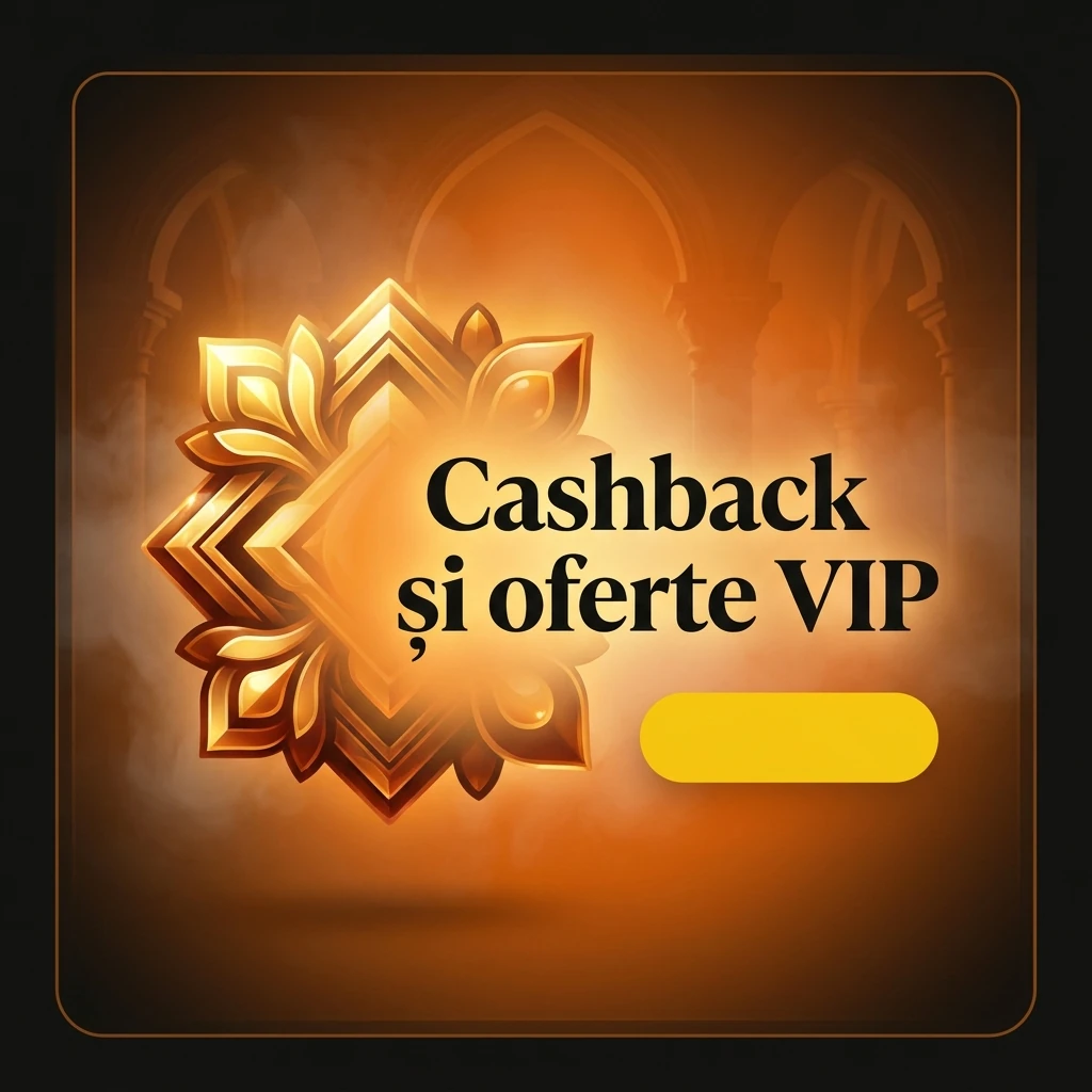 Cashback și oferte VIP